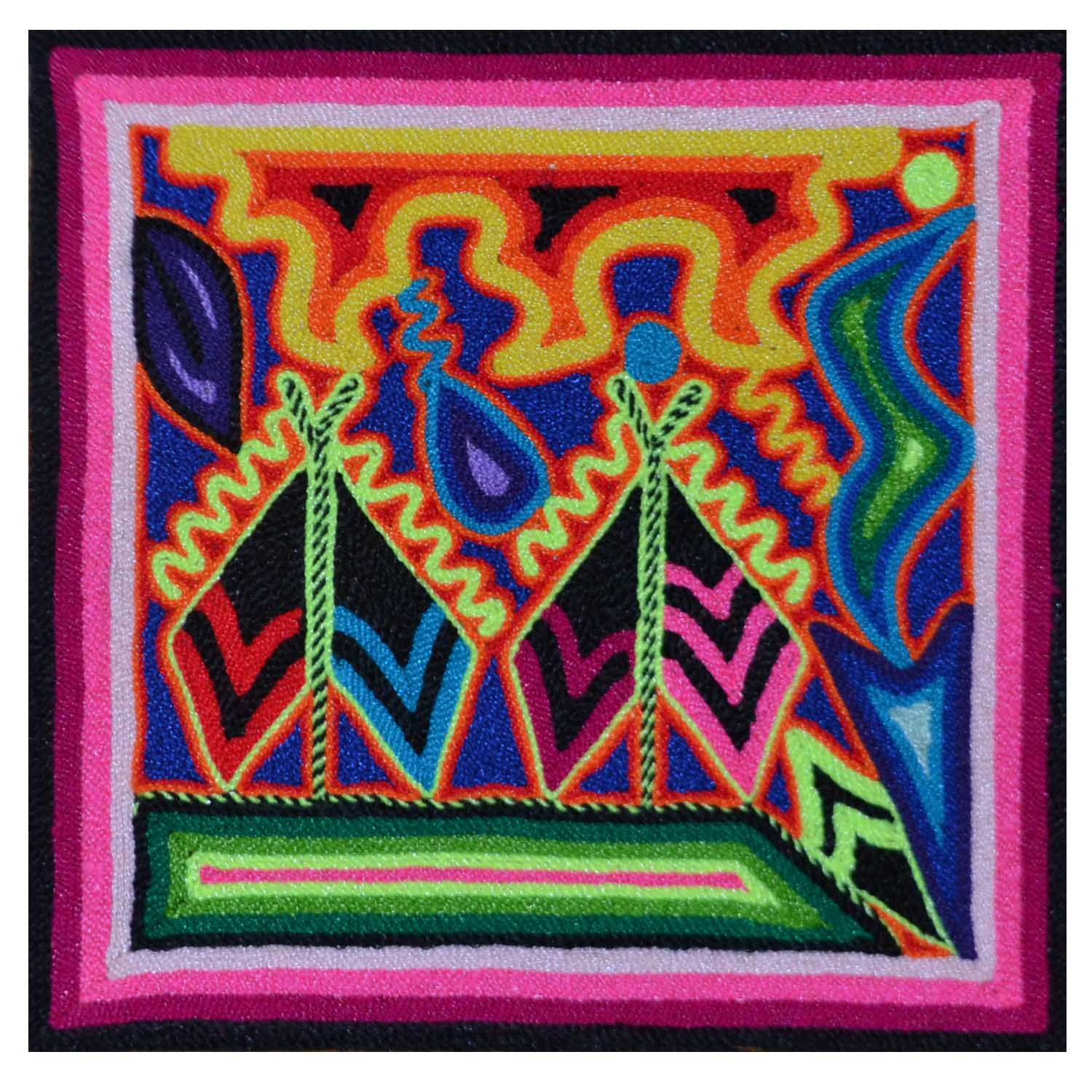 Yarn Painting - 20 cms