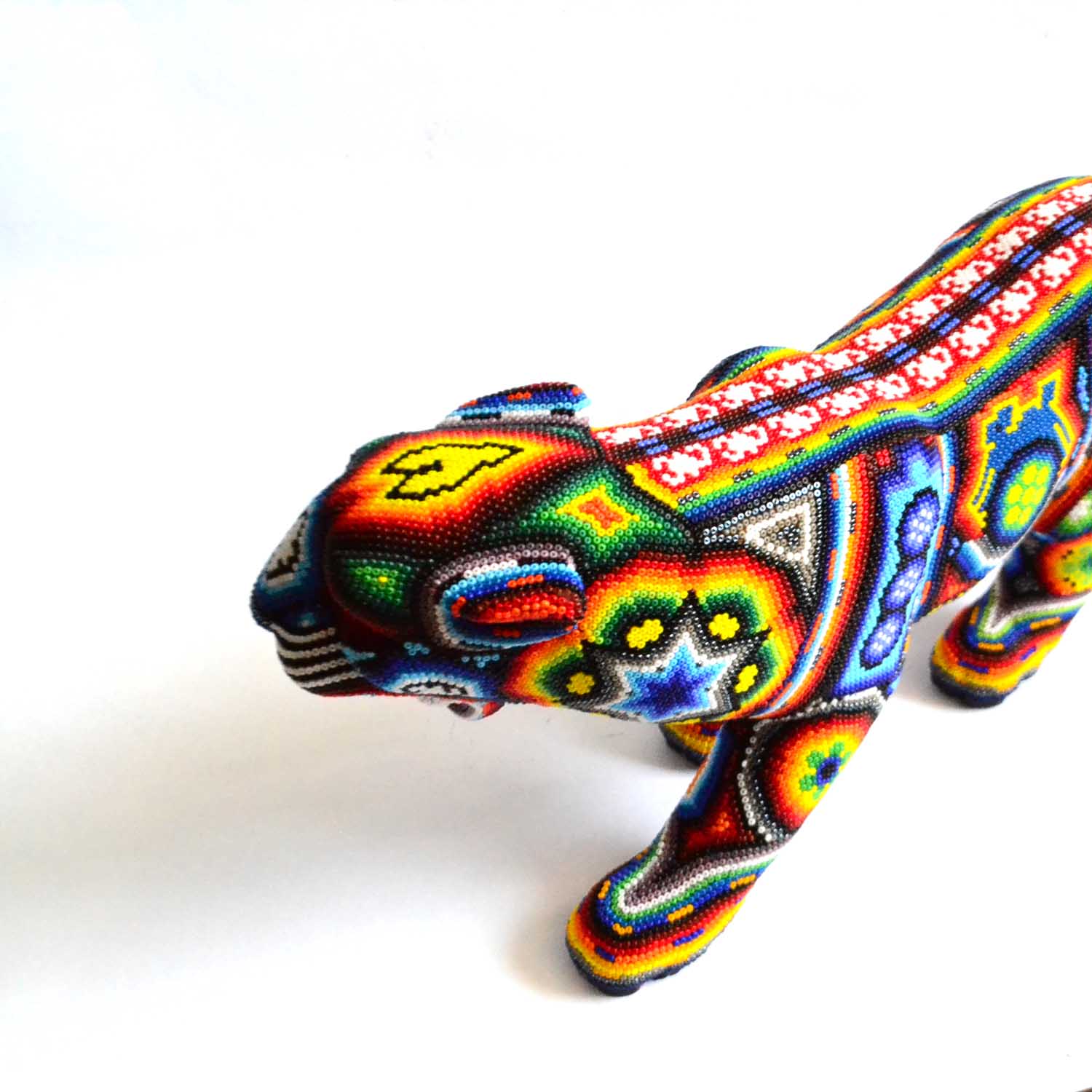Jaguar - Huichol art