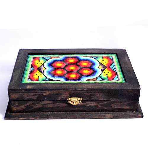 Box - Huichol art